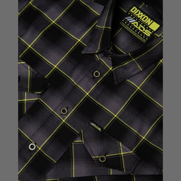 DIXXON FLANNEL x ADS RACING SHOCKS Flannel Shirt Collab - Men's Large - Picture 8 of 11